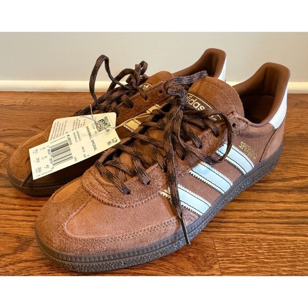Adidas Originals Handball Spezial Sneakers Dusty Bronze KJ6016 Men’s Sz 8.5 NIB